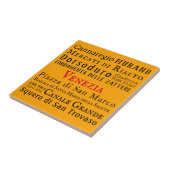 チャオ・ヴェネツィア！ タイル (側面)