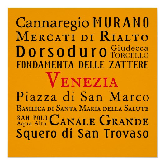 チャオ・ヴェネツィア！ ポスター (正面)