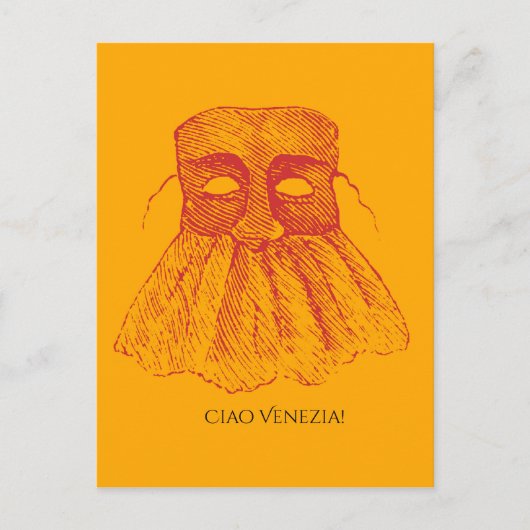 チャオ・ヴェネツィア！ ポストカード (正面)