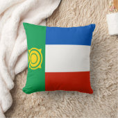 チャカシア国旗 クッション (ブランケット)