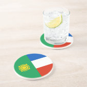 チャカシア国旗 コースター (側面)