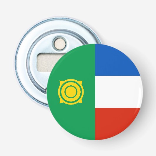 チャカシア国旗 栓抜き (正面)