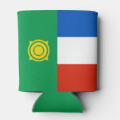 チャカシア国旗 缶クーラー (裏面)