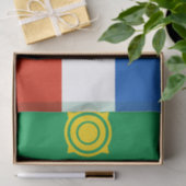 チャカシア国旗 薄葉紙 (ギフト)