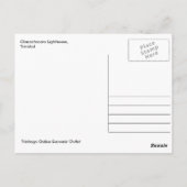 チャカチャカーレ灯台、トリニダードのポストカード ポストカード (裏面)