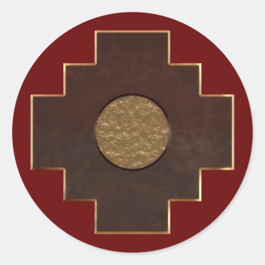 チャカナ十字 ラウンドシール (正面)