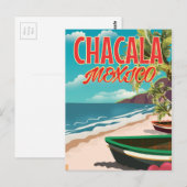 チャカラ・メキシコ旅行ポスター ポストカード (正面/裏面)