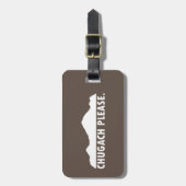 チャガチお願い ラゲッジタグ (正面縦)