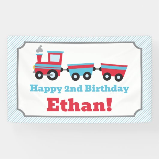 チャガチャガチャオチャオトレインパーティーバナー 横断幕 (横)