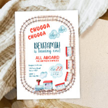 チャガトレインチョオボーイレッドブルー誕生日レール