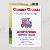 チャガ・チャガ2!2人！ 招待状 (正面/裏面)