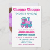 チャガ・チャガ2!2人！ 招待状 (正面/裏面)