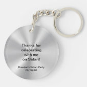 チャクマヒヒ キーホルダー (裏面)