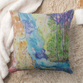 チャクラおよび霊気 クッション (ブランケット)