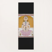 チャクラおよびkundaliniを示しているTantricヨーガ行者 ヨガマット (裏面)