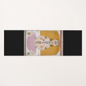 チャクラおよびkundaliniを示しているTantricヨーガ行者 ヨガマット (正面(横))