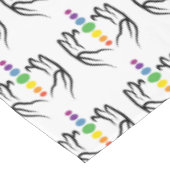 チャクラか霊気 テーブルクロス (アングル)