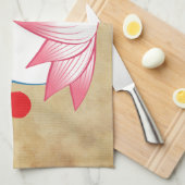 チャクラのはす キッチンタオル (四つ折り)