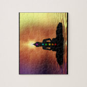 チャクラのパズルのめい想 ジグソーパズル (縦)