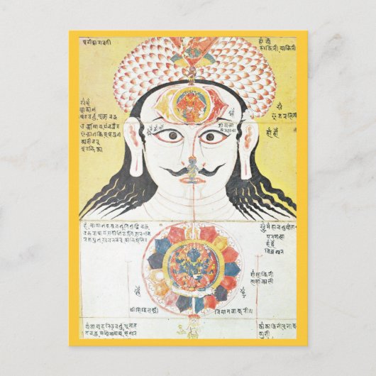 チャクラはがき ポストカード (正面)