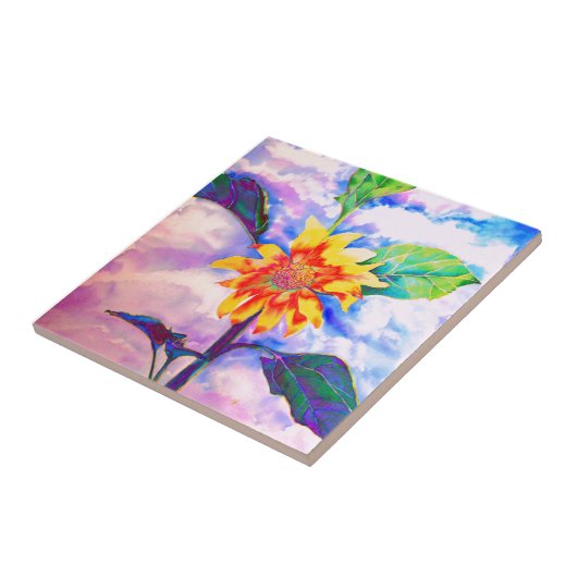 チャクラひまわり タイル (側面)