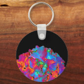 チャクラアジサイ キーホルダー (正面)