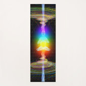 チャクラエネルギッシュなフィールド神秘的な悟り ヨガマット (正面)