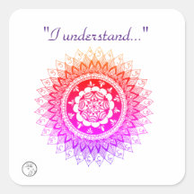 チャクラエネルギーのステッカーとラベル