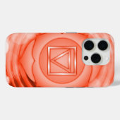 チャクラエネルギーセンターの心遣い Case-Mate iPhoneケース (裏面 (横))