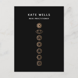チャクラエネルギーヒーラー葉書 ポストカード