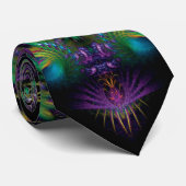 チャクラサイケデリックフラッタルテンプリアタイ ネクタイ (ロール)