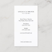 チャクラシンボルビジネスカード – レインボーエネルギー 名刺 (裏面)