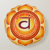 チャクラスバディシュタナヨガラウンドピロー ラウンドクッション (裏面)