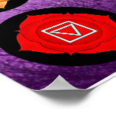 チャクラセンター図Chi Energy ポスター (角)