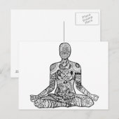 チャクラチャ ポストカード (正面/裏面)