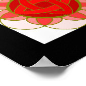 "チャクラパス"ポスター（ラベル付き） ポスター (角)