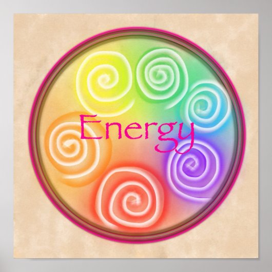 チャクラポスター ポスター (正面)