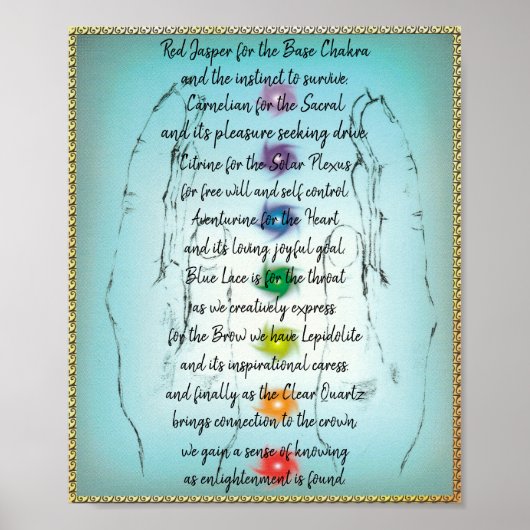 チャクラポスター ポスター (正面)