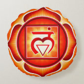 チャクラムラダラヨガラウンドピロー ラウンドクッション (裏面)