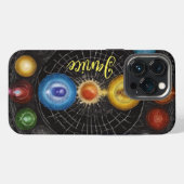 チャクラモノグラム iPhoneケース (裏面横)