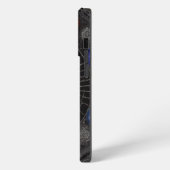 チャクラモノグラム iPhoneケース (左側面)