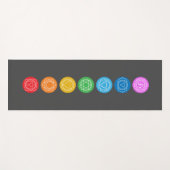 チャクラヨガマット ヨガマット (正面(横))