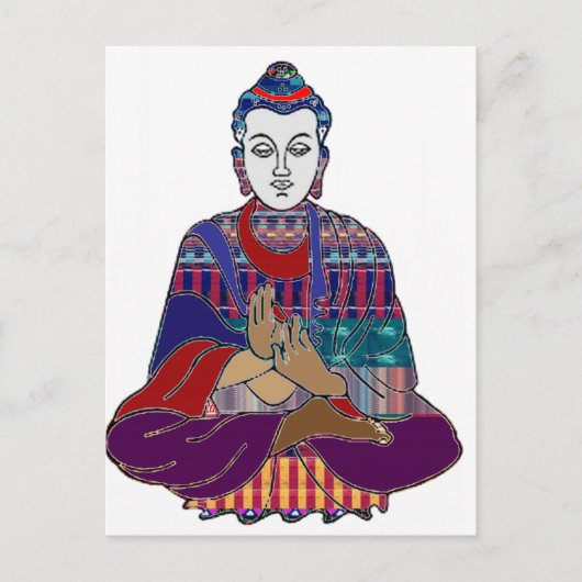 チャクラヨガ瞑想マスターズ実践ギフト ポストカード (正面)