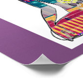 チャクラヨガ瞑想図カルマLOVE NVN637 ポスター (角)