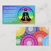 チャクラヨガ 名刺 (正面/裏面)