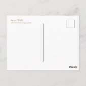 チャクラロータスマンダラヨガ先生名刺 ポストカード (裏面)