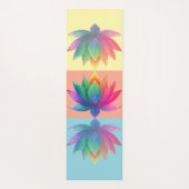 チャクラロータスヨガマットで心を込めて生きる ヨガマット (裏面)