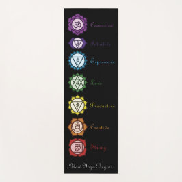 チャクラ今ヨガが黒に始まる ヨガマット