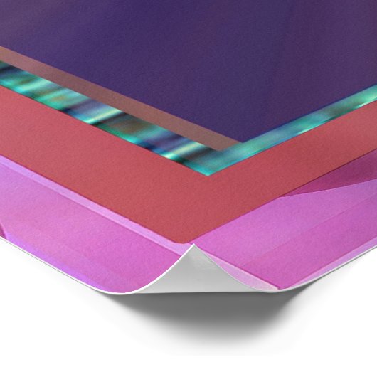 チャクラ光源瞑想 ポスター (角)