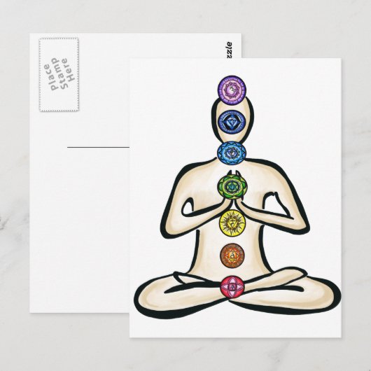 チャクラ動力 ポストカード (正面/裏面)
